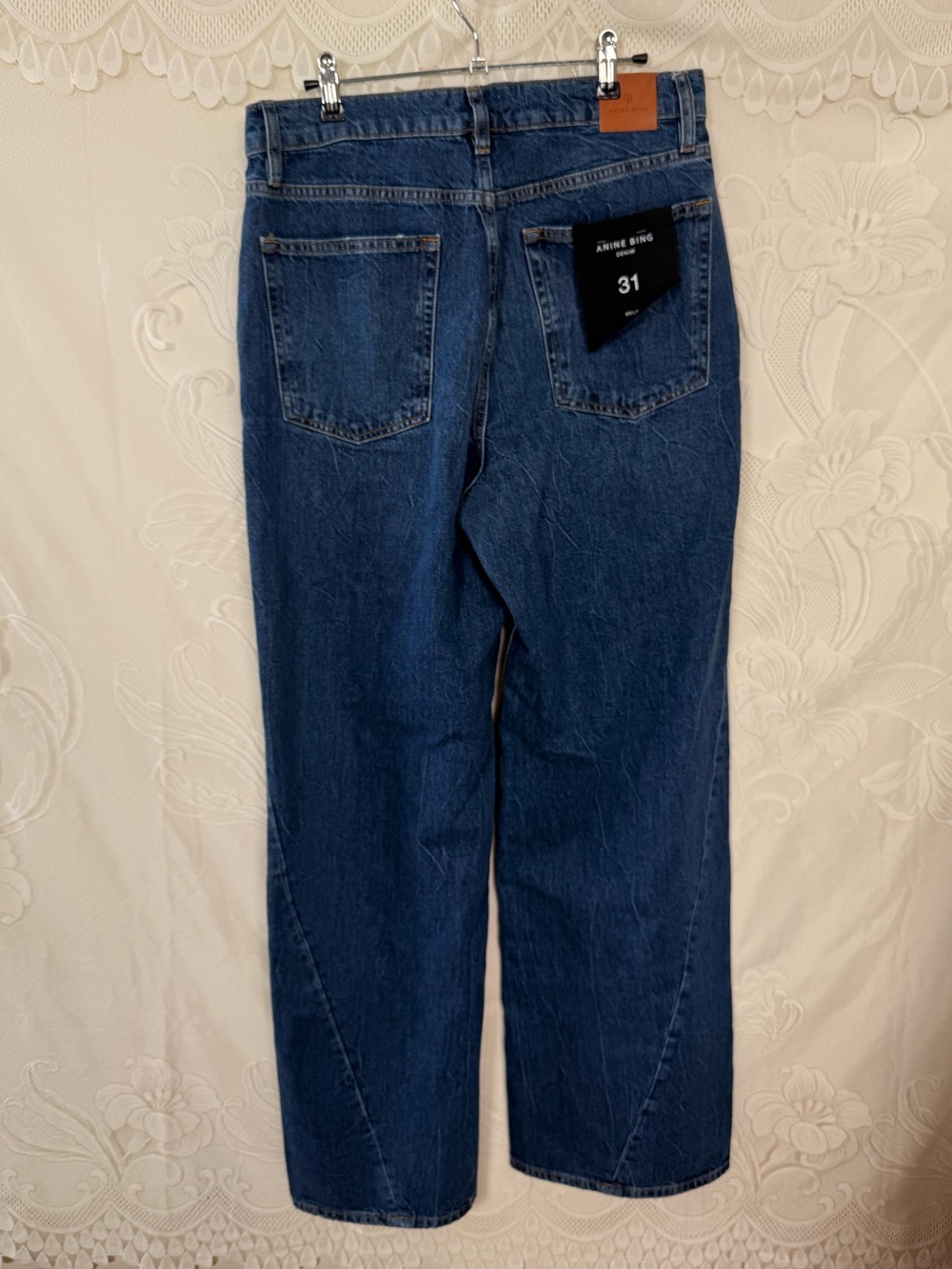 ANINE BING Briley High Rise Wide Leg Jeans - Picture 4 of 9
